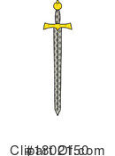 Sword Clipart #1802150 by lineartestpilot