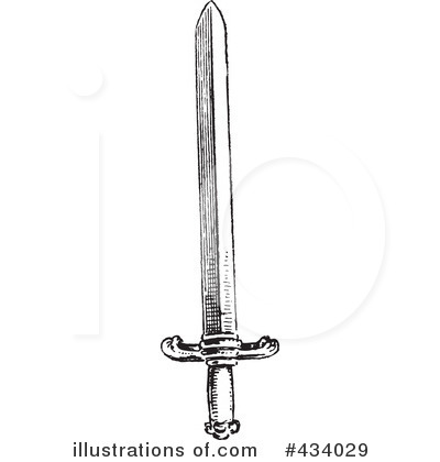 Sword Clipart #434029 by BestVector