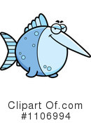 Swordfish Clipart #1106994 by Cory Thoman