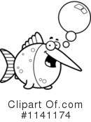 Swordfish Clipart #1141174 by Cory Thoman