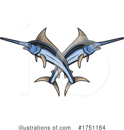 Royalty-Free (RF) Swordfish Clipart Illustration by Vector Tradition SM - Stock Sample #1751164