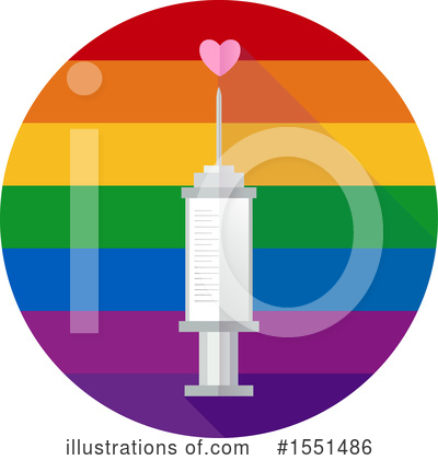 Rainbow Flag Clipart #1551486 by BNP Design Studio
