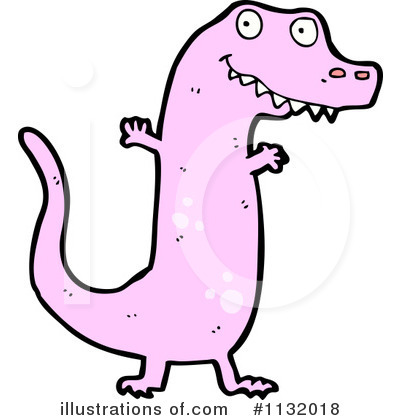 Royalty-Free (RF) T Rex Clipart Illustration by lineartestpilot - Stock Sample #1132018