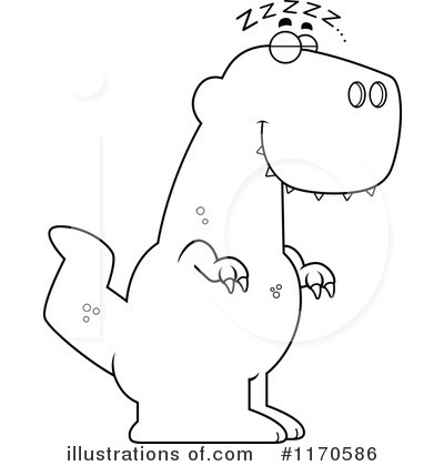 Trex Clipart #1170586 by Cory Thoman