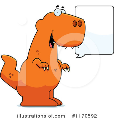 Royalty-Free (RF) T Rex Clipart Illustration by Cory Thoman - Stock Sample #1170592