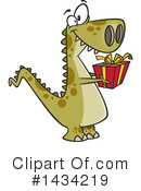 T Rex Clipart #1434219 by toonaday