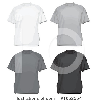 Royalty-Free (RF) T Shirt Clipart Illustration by BestVector - Stock Sample #1052554