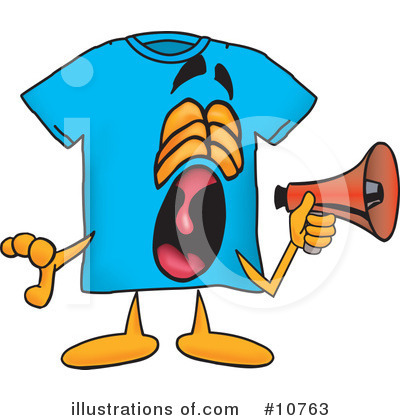 T Shirt Clipart #10763 by Toons4Biz