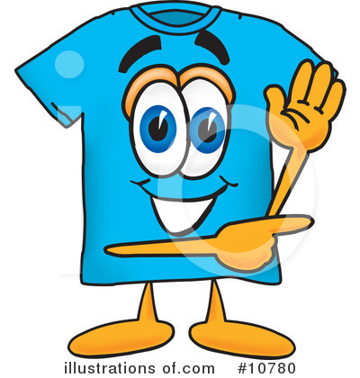 T Shirt Clipart #10780 by Toons4Biz