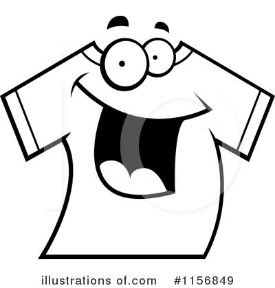 Royalty-Free (RF) T Shirt Clipart Illustration by Cory Thoman - Stock Sample #1156849