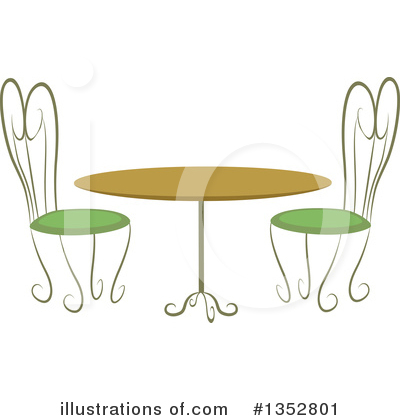 Royalty-Free (RF) Table Clipart Illustration by BNP Design Studio - Stock Sample #1352801