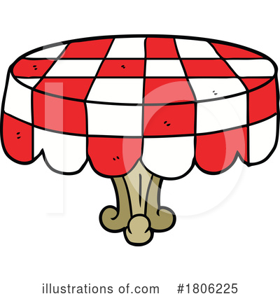 Royalty-Free (RF) Table Clipart Illustration by lineartestpilot - Stock Sample #1806225