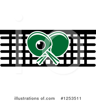 Royalty-Free (RF) Table Tennis Clipart Illustration by Vector Tradition SM - Stock Sample #1253511