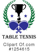 Table Tennis Clipart #1254615 by Vector Tradition SM