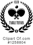 Table Tennis Clipart #1258804 by Vector Tradition SM