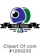 Table Tennis Clipart #1260233 by Vector Tradition SM