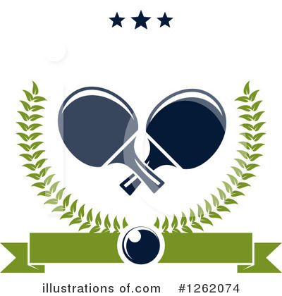 Table Tennis Clipart #1262074 by Vector Tradition SM