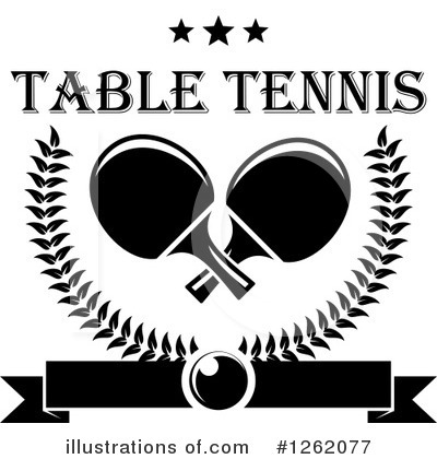Ping Pong Clipart #1262077 by Vector Tradition SM