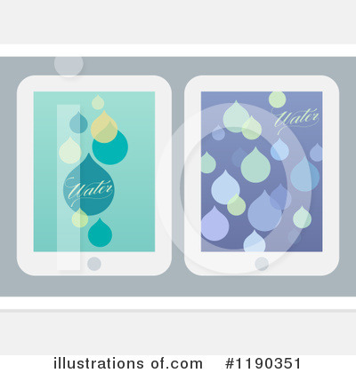 Royalty-Free (RF) Tablet Clipart Illustration by elena - Stock Sample #1190351