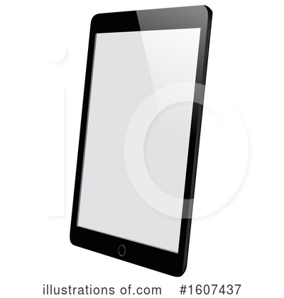 Royalty-Free (RF) Tablet Clipart Illustration by dero - Stock Sample #1607437