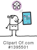 Tablet Computer Clipart #1395501 by NL shop