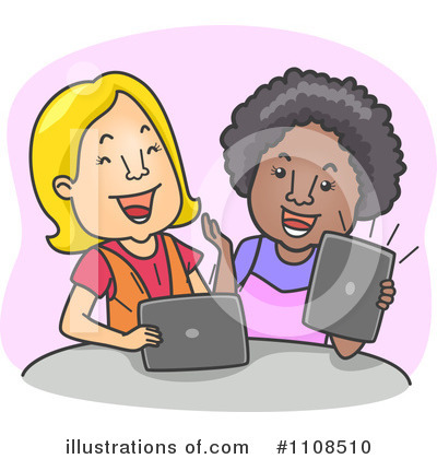 Laughing Clipart #1108510 by BNP Design Studio