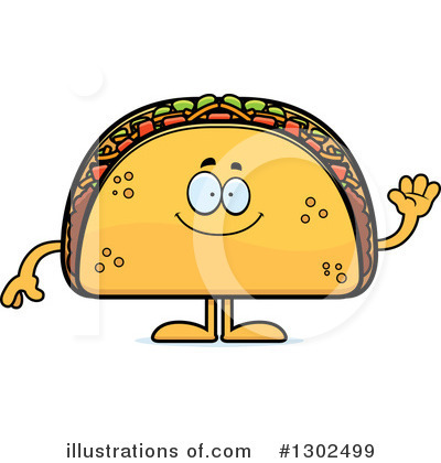 Royalty-Free (RF) Taco Clipart Illustration by Cory Thoman - Stock Sample #1302499
