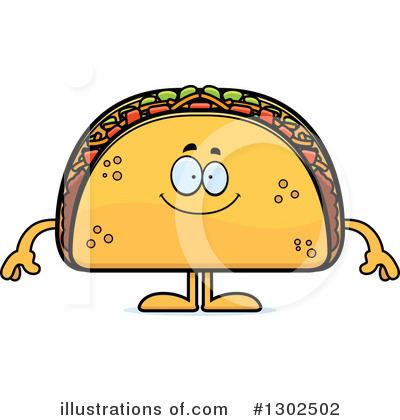 Royalty-Free (RF) Taco Clipart Illustration by Cory Thoman - Stock Sample #1302502