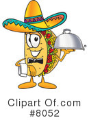 Taco Clipart #8052 by Mascot Junction