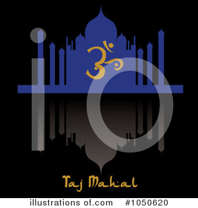 Royalty-Free (RF) Taj Mahal Clipart Illustration by Pams Clipart - Stock Sample #1050620