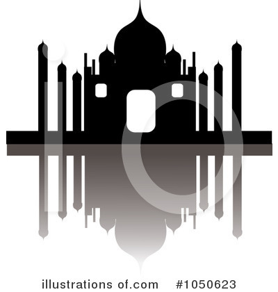 Taj Mahal Clipart #1050623 by Pams Clipart