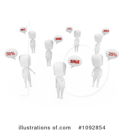 Royalty-Free (RF) Talking Clipart Illustration by BNP Design Studio - Stock Sample #1092854