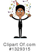 Tall Black Man Clipart #1329315 by Cory Thoman