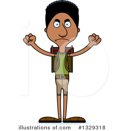 Hiker Clipart #1329318 by Cory Thoman