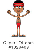 Tall Black Man Clipart #1329409 by Cory Thoman