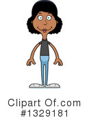 Tall Black Woman Clipart #1329181 by Cory Thoman