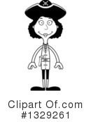 Tall Black Woman Clipart #1329261 by Cory Thoman