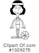 Tall Black Woman Clipart #1329275 by Cory Thoman