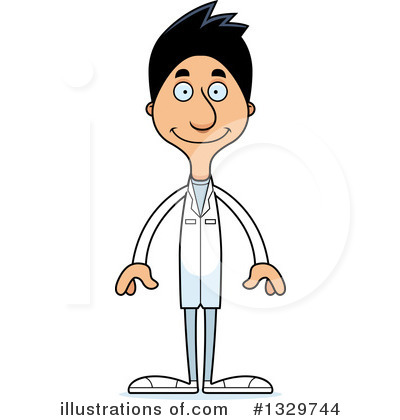 Tall Hispanic Man Clipart #1329744 by Cory Thoman