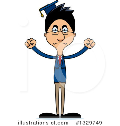 Tall Hispanic Man Clipart #1329749 by Cory Thoman