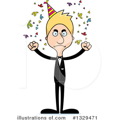 Royalty-Free (RF) Tall White Man Clipart Illustration by Cory Thoman - Stock Sample #1329471