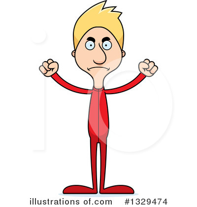 Royalty-Free (RF) Tall White Man Clipart Illustration by Cory Thoman - Stock Sample #1329474