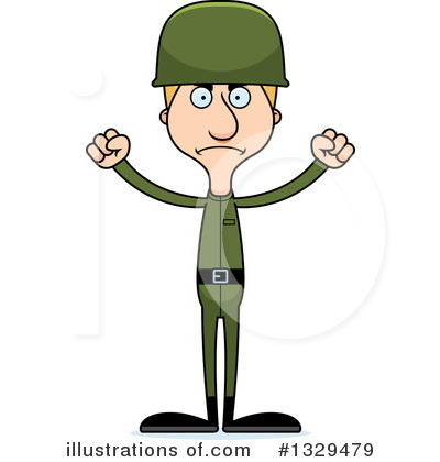 Royalty-Free (RF) Tall White Man Clipart Illustration by Cory Thoman - Stock Sample #1329479