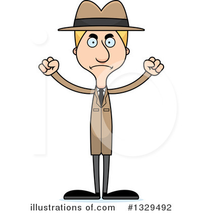 Detective Clipart #1329492 by Cory Thoman