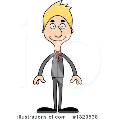 Royalty-Free (RF) Tall White Man Clipart Illustration by Cory Thoman - Stock Sample #1329538