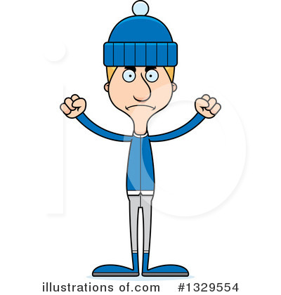 Royalty-Free (RF) Tall White Man Clipart Illustration by Cory Thoman - Stock Sample #1329554
