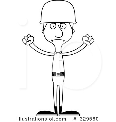 Royalty-Free (RF) Tall White Man Clipart Illustration by Cory Thoman - Stock Sample #1329580