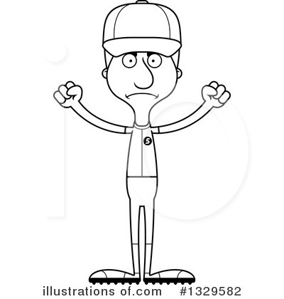 Royalty-Free (RF) Tall White Man Clipart Illustration by Cory Thoman - Stock Sample #1329582