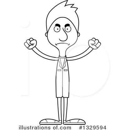 Royalty-Free (RF) Tall White Man Clipart Illustration by Cory Thoman - Stock Sample #1329594