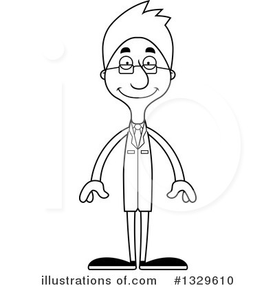 Royalty-Free (RF) Tall White Man Clipart Illustration by Cory Thoman - Stock Sample #1329610